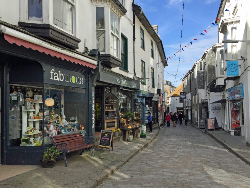 Come and visit this exciting street in St Ives.