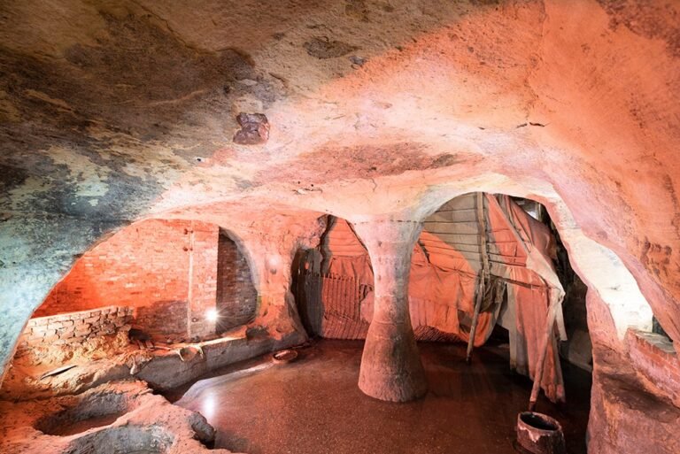 City of caves in Nottingham