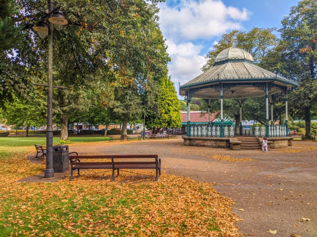 Hall leys park in derbyshire