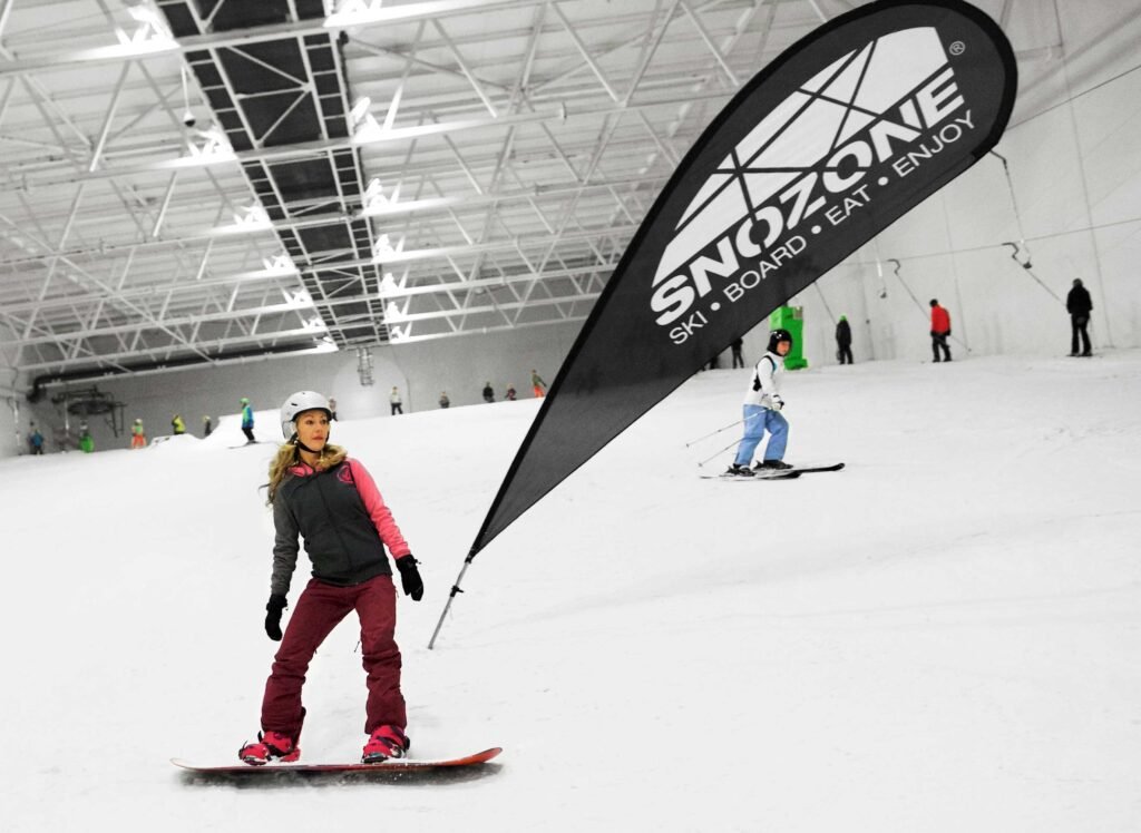 Snozone slopes in Yorkshire