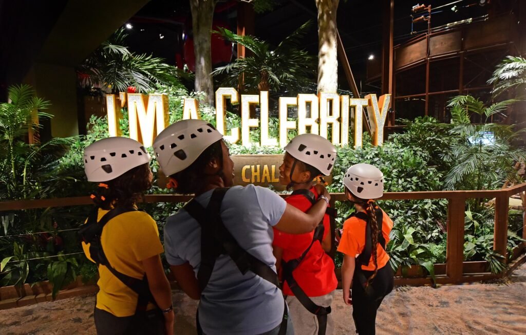 Family at I'm A Celebrity Jungle Challenge, Manchester